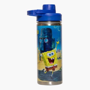 SpongeBob SquarePants Print Water Bottle - 600 ml