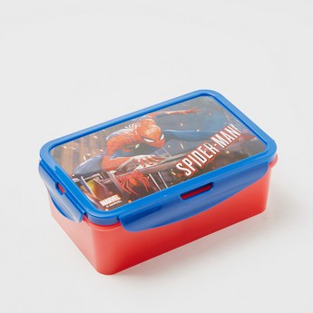 Simba Spider-Man Print Lunch Box with Clip Lock Lid