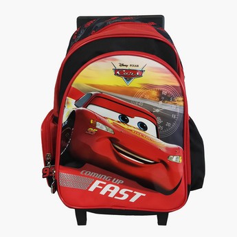 Disney Cars Print Trolley Backpack - 14 inches