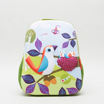 OOPS Bird Happy Backpack - 12 inches