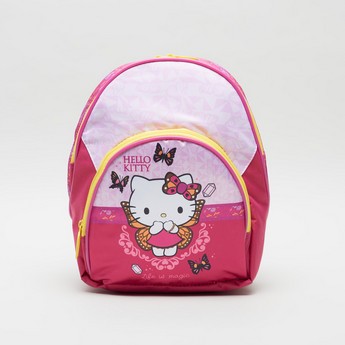 Sanrio Hello Kitty Zipper Backpack with Adjustable Shoulder Straps