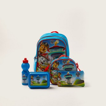 PAW Patrol  Printed 5-Piece Backpack Set