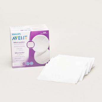 Philips Avent Ultra Comfort Disposable Breastpads - 60 sheets