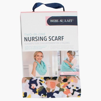 Bebe Au Lait Classic Printed Nursing Scarf