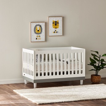 Juniors 3-in-1 Madison Wooden Baby Crib