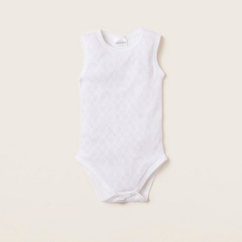 Juniors Round Neck Bodysuit