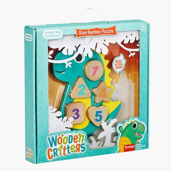 little tikes Wooden Critters Number Puzzle