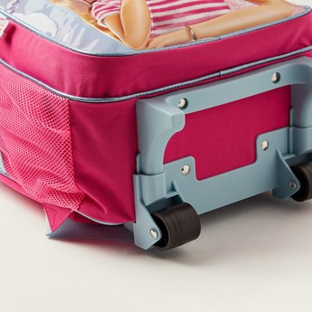 Simba 5-Piece Barbie Print Trolley Backpack Set