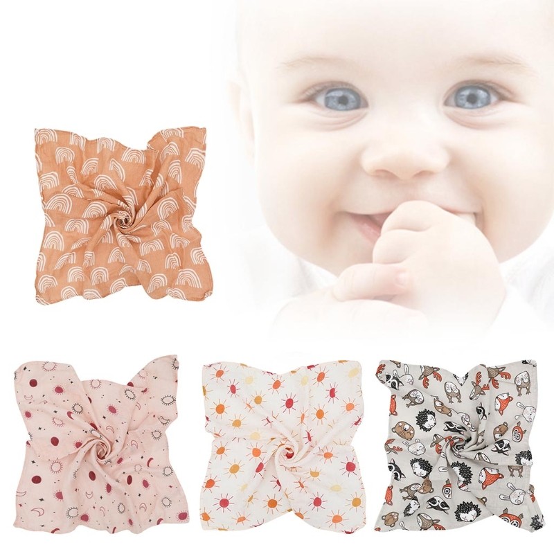 Gauze Square Towel Small Multifunctional Gauze Square Towel Keep Dust From Soaking In Baby Clothes Non Toxic