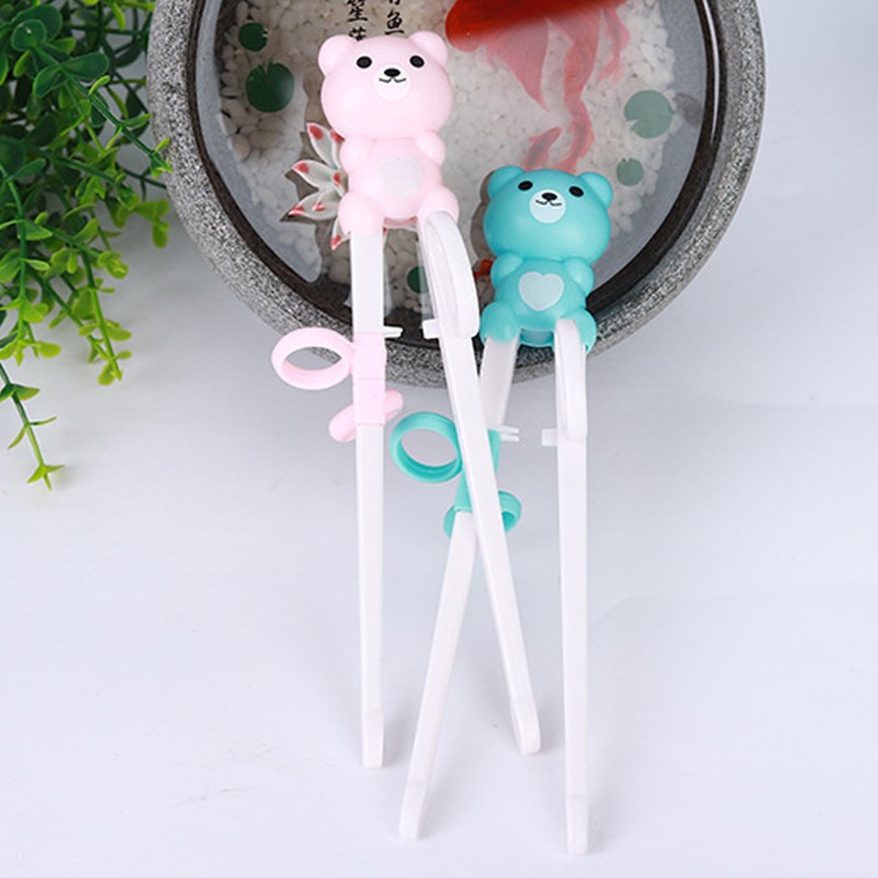 Cute Baby Learning Chopsticks Kids Cartoon Animal Chopsticks Beginner ABS Silicone Tableware Kids Chopsticks Kids Training Aid