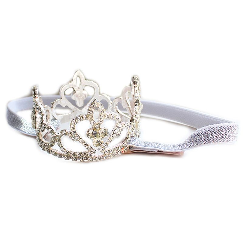 Baby Girls Princess Tiara Rhinestone Tiara Newborn Photography Accessories