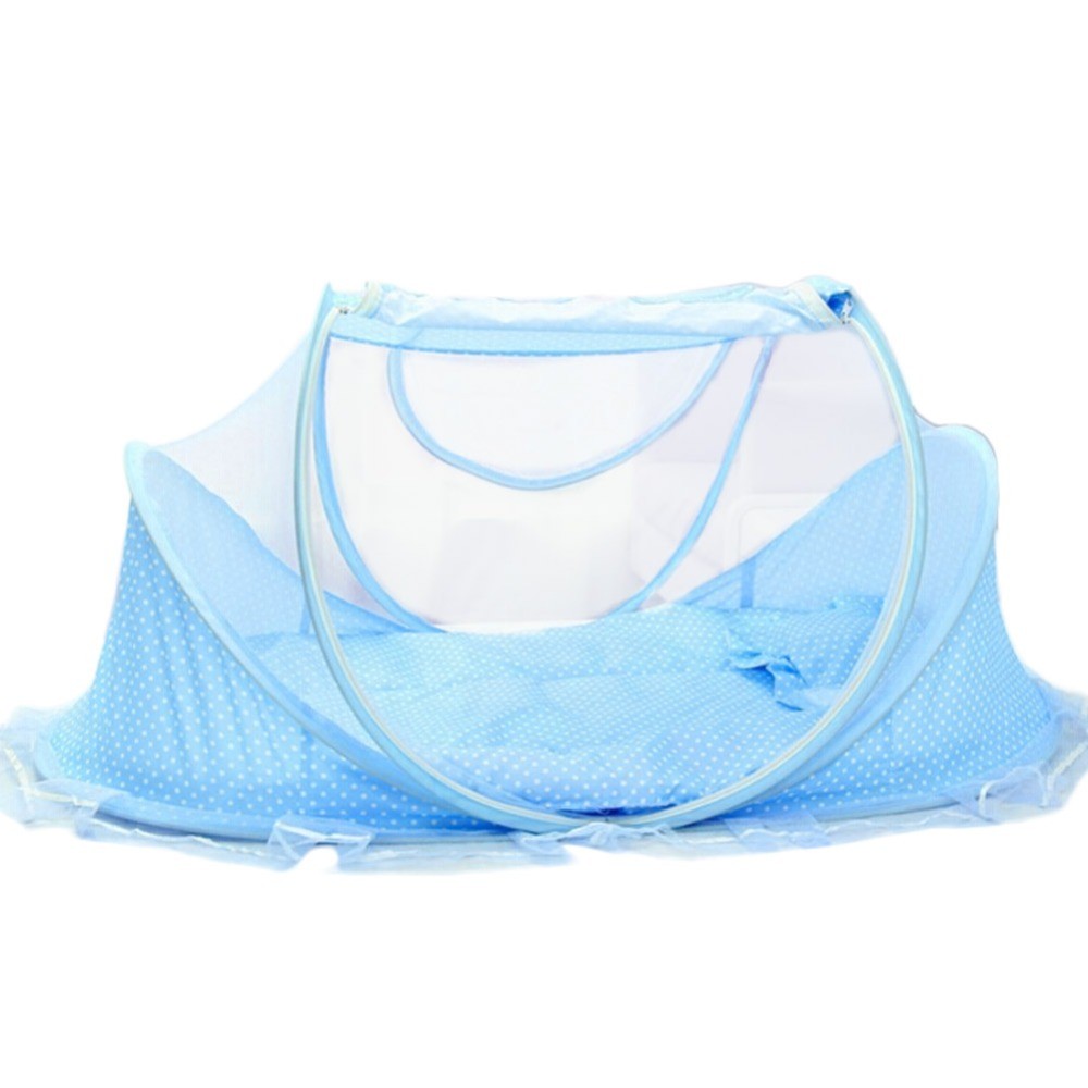 3pcs/lot 0-36 Months Baby Bed Portable Foldable Baby Crib With Netting Newborn Sleep Bed Travel Bed Mosquito Net Baby Bedding