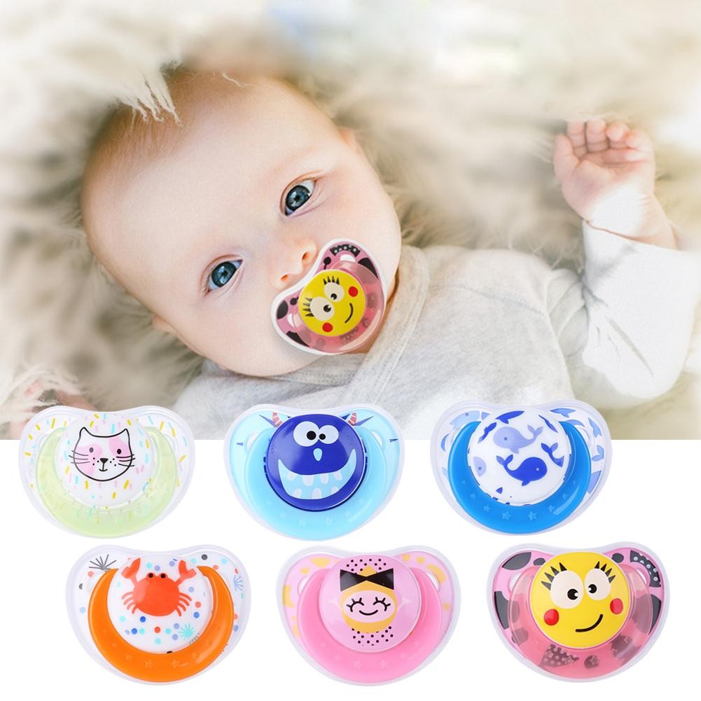 Baby Cartoon Animal Soother Soother Pacifier Baby Teether Pacifier Soother Dustproof Cover Newborn Baby Accessories