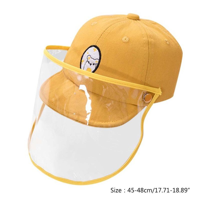 Baby Anti-fog Hat Visor Face Protective Hat Sunscreen Face Protection 95AE