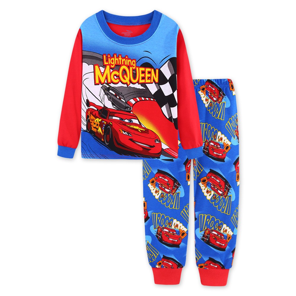 Marvel Children's Clothing Sets Boy Pajamas Kid Cartoon Toy Story Woody Bass Frozen Car Vetement Pajamas Menino Girl Sleepwear