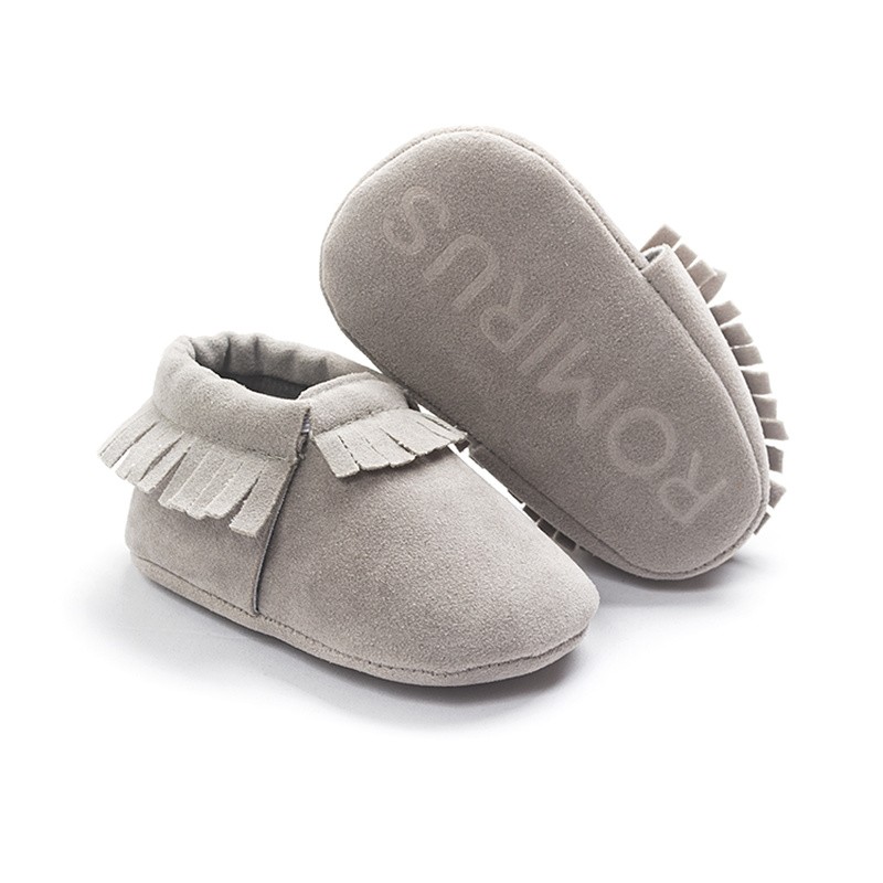 Newborn Baby Shoes Infant Boys Girl First Walker Suedo Cotton Sophie Sole Princess Fringe Toddler Baby Crib Casual Moccasins Shoes