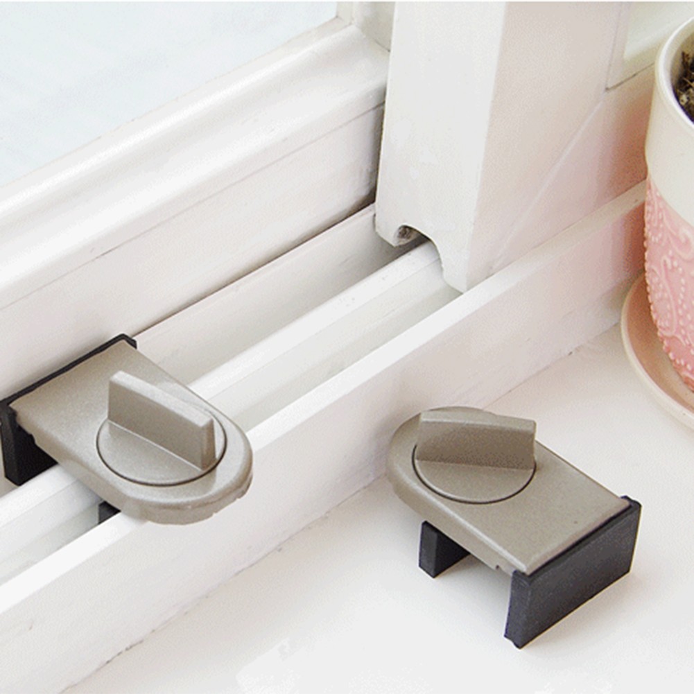 Locks on windows adjustable latch security door mobile window insurance lock anti-theft lock window stoppers