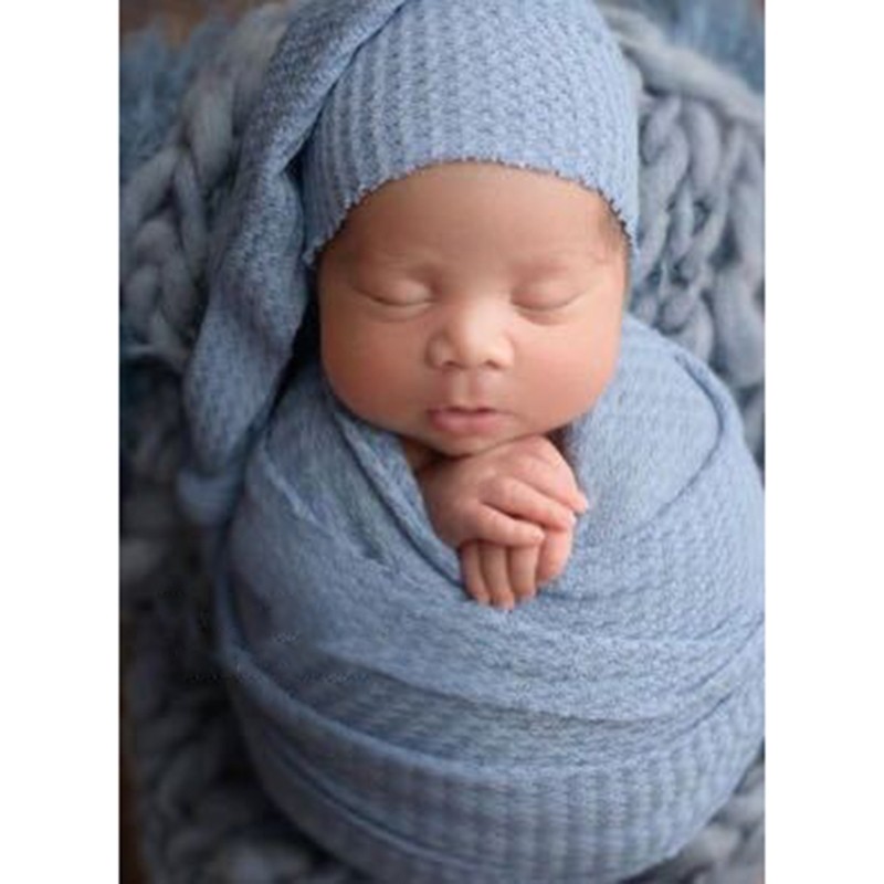 Newborn Photography Hats and Wrap Set Professional Posing Newborn Photography Prop Outfits for Baby Photo Shoot Props Accessories