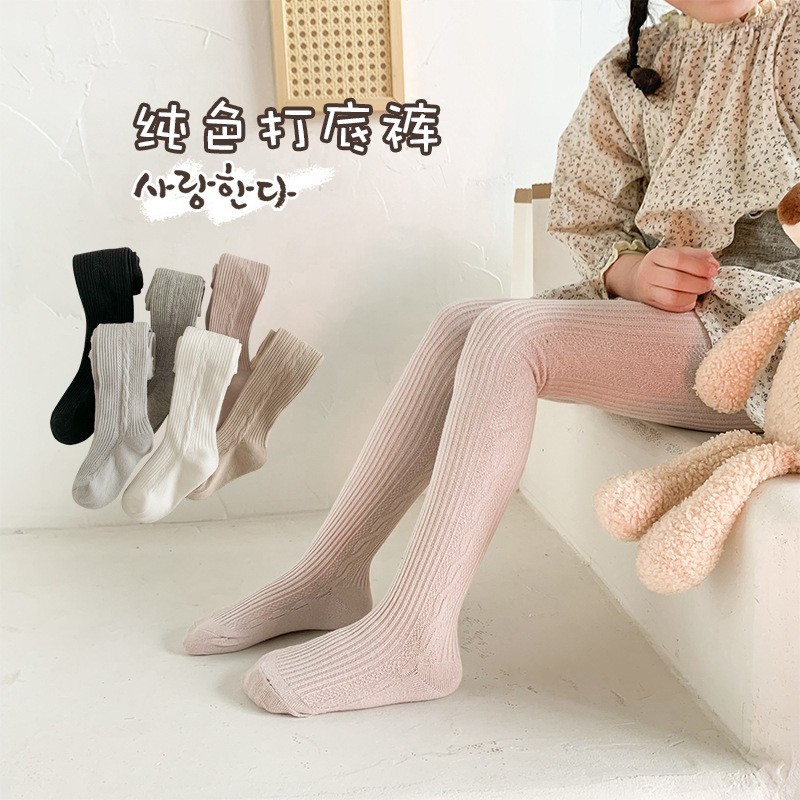 2022 Spring Autumn Kids Cotton Pantyhose Girls Pantyhose Cute Winter Clothes for Little Girls