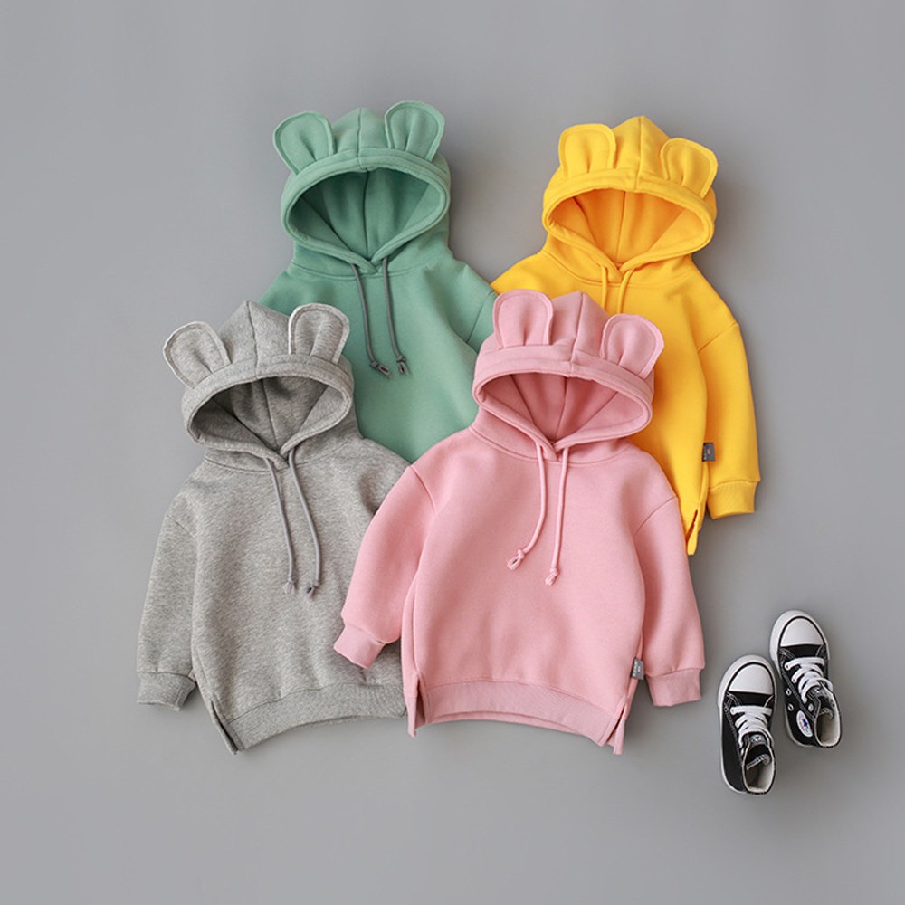 2021 new hot pink/gray/yellow/green/burgundy hoodie for kids autumn winter winter coat fashion boys and girls sweatshirt costume