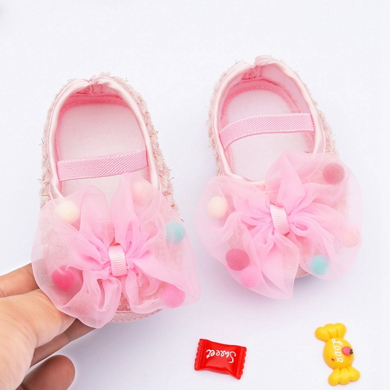 Children's shoes, princess shoes, soft and comfortable, non-slip, fashionable, with a bow, autumn collection