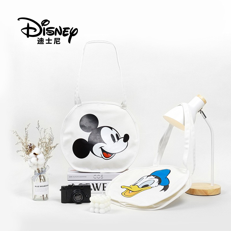 Disney cartoon Mickey canvas bag dumpling shoulder bag