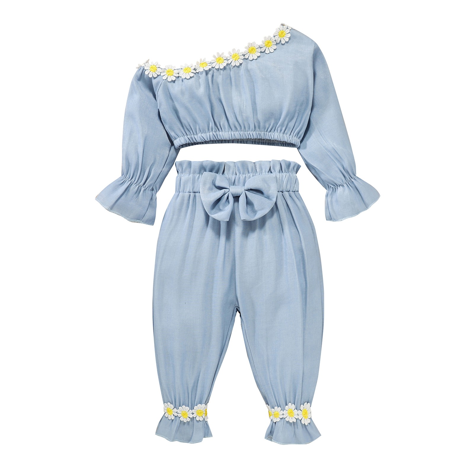 Ma&Baby 3-24M Newborn Infant Baby Girls Clothes Set Long Sleeve Floral Tops Pants Outfits Fasion Baby Autumn Spring Costumes D11