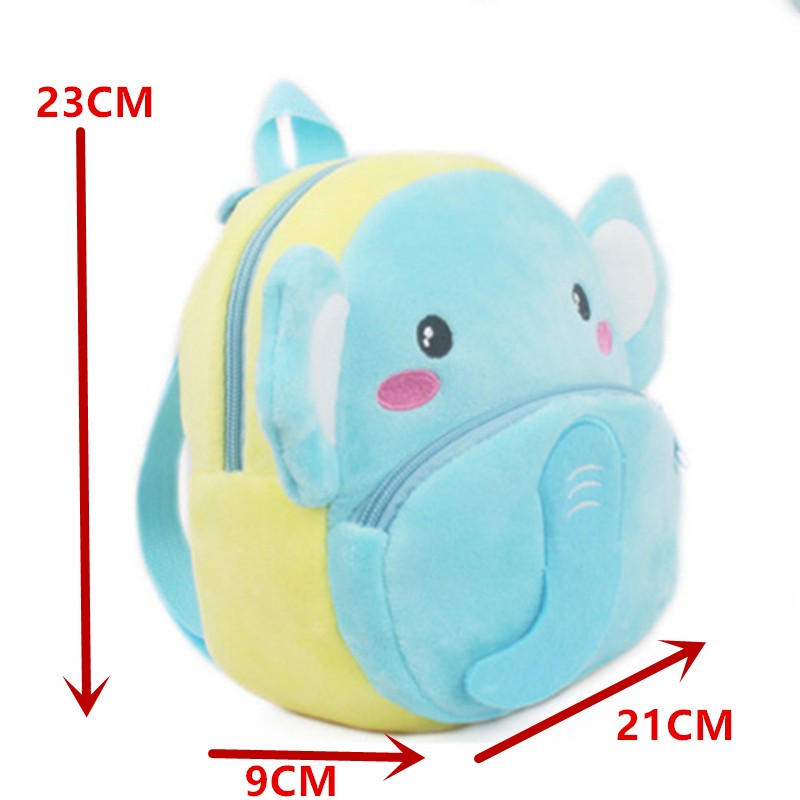 Baby Girls Backpack Kids Cute Plush Backpacks Children School Bags 3D Cartoon Animal Book Bag for Little Boy Girl Baby Bag 0-4Y