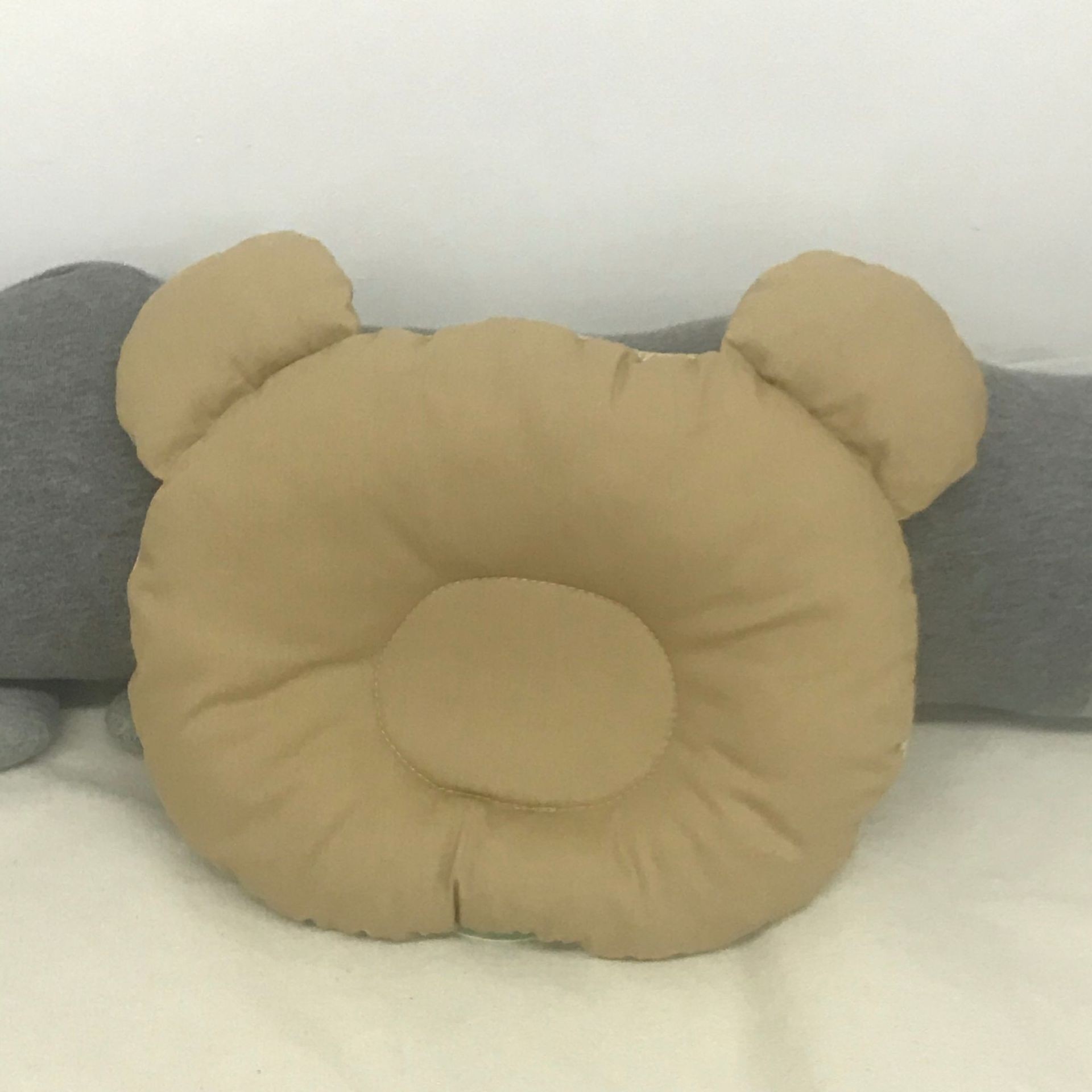 Kids Pillow Polyester Cotton Soft Anti-biased Cervical Pillow Cute Breathable Pillow Flat Head Correction Stereoscopic Pillow