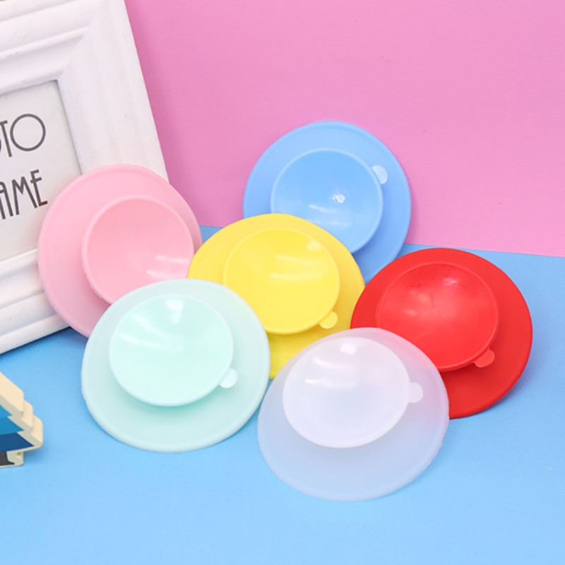 Double Sided Suction Cup Mat Tableware Baby Boy Girls Baby Pacifier Anti Slip Bowl Dish Cup Pad Coaster Eating Tools