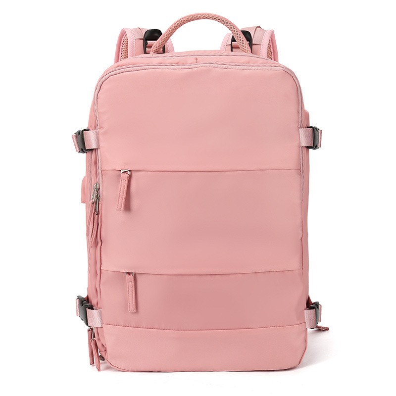 15.6 inch Laptop Backpack for Teenage Girls with USB Port Independent Shoe Bag Travel Business Outdoor Backpack