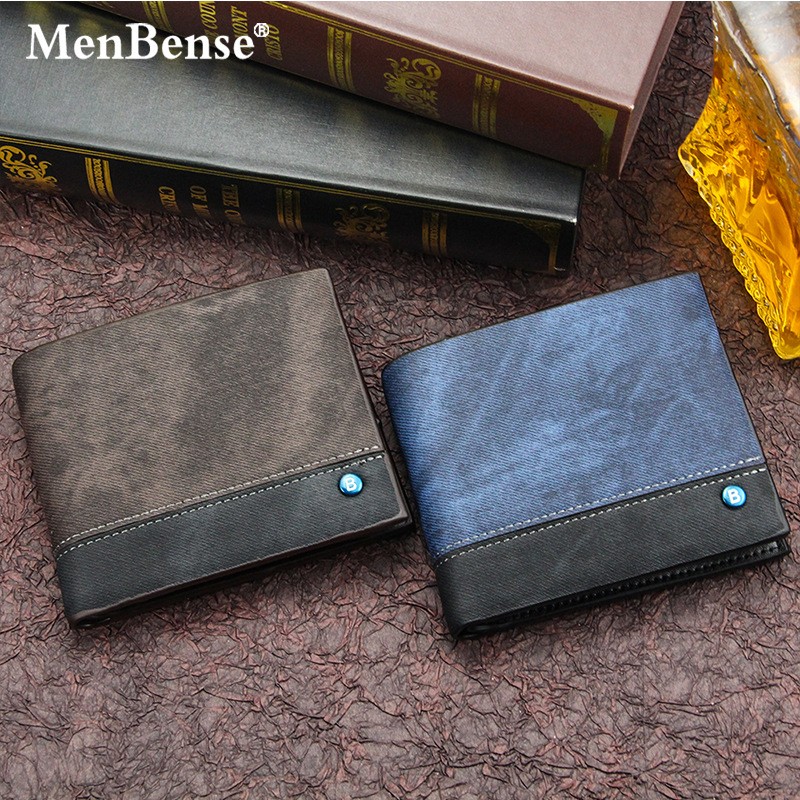 New Leather Men Wallets High Quality Zipper Short Desigh Card Holder Male Purse Vintage Coin Holder Men Wallets Cards Protectors