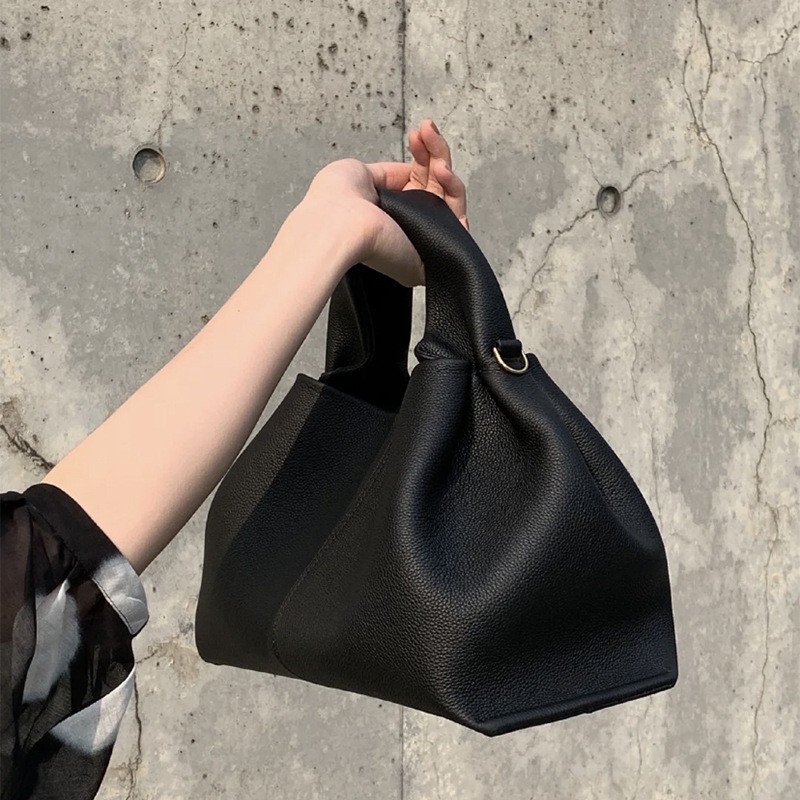 Female Bag Genuine Leather Luxury Handbag Brand Designer Vintage Large Style Hobos Women Shoulder Bag