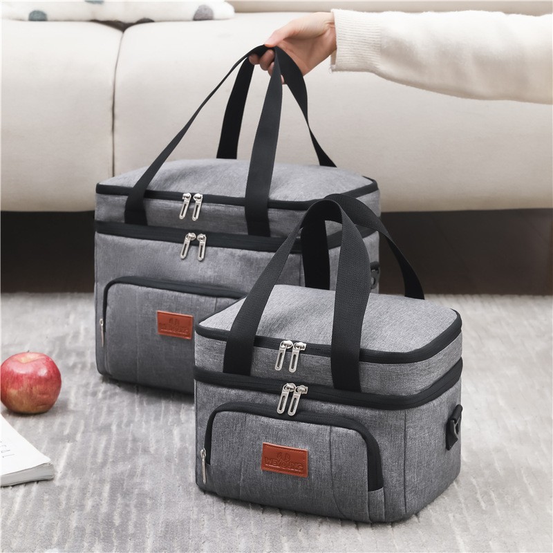 8L 20L outdoor insulated thermal cooler camping bag with shoulder strap car using ice pack bolsa termica loncheras para mujer