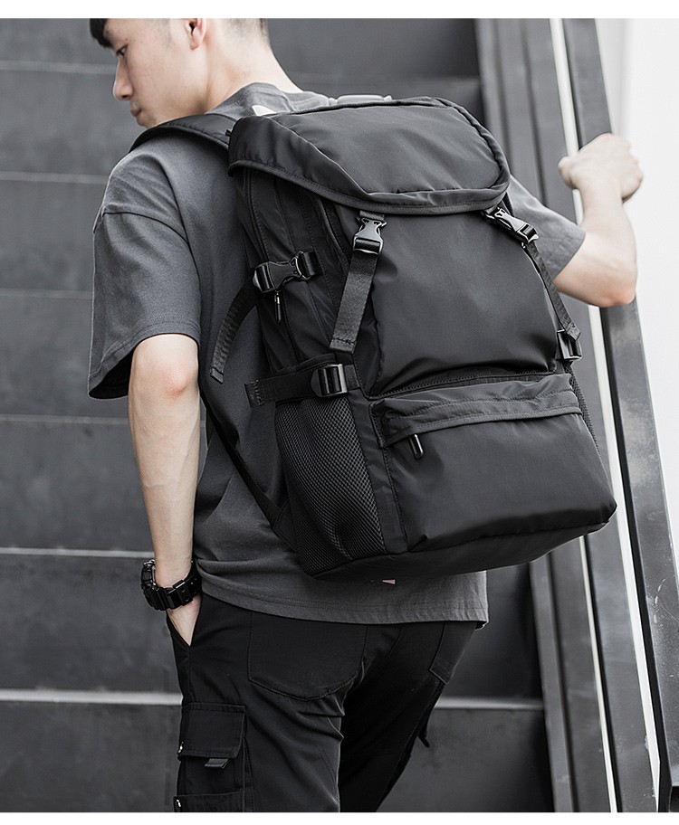 MOYYI Backpacks New Style Lightweight With Large Capacity Detachable Flip Two In One Backpacks Men Bag