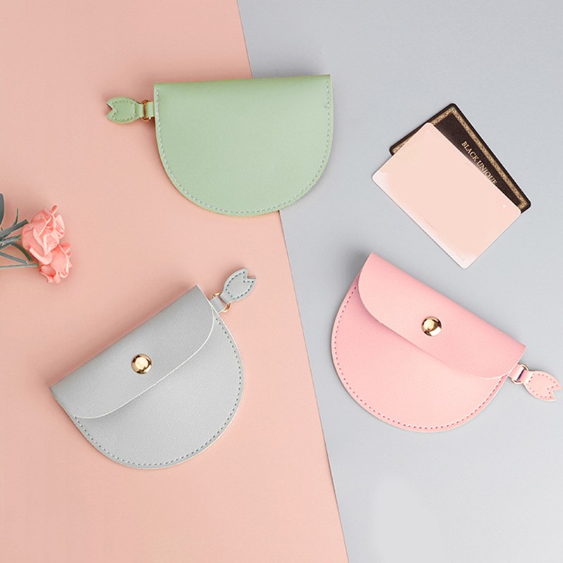 New Mini Wallet Small PU Leather Card Holder Ladies Card Bag Storage For Women Clutch All-match Female Coin Purse Money