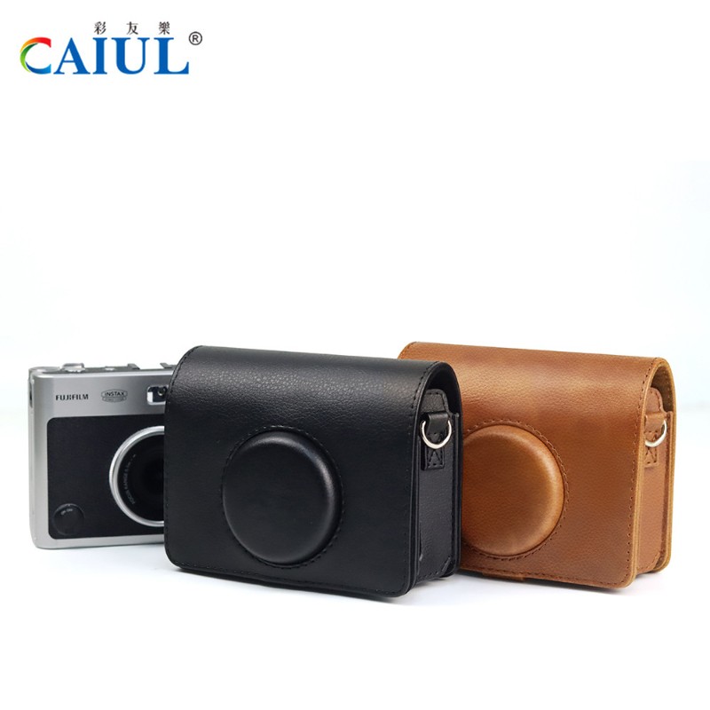 Polaroid mini EVO retro camera bag PU leather retro digital photography camera bag leather bag