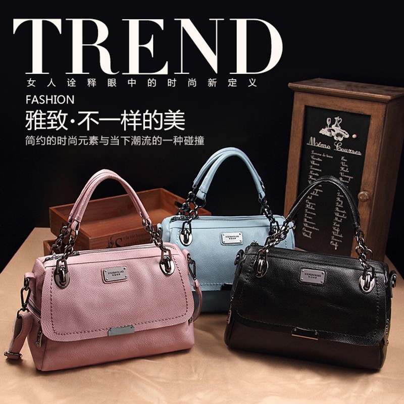 2022New Women's Casual Handbag Shoulder Bag For Women Luxury Fashion Designer Ladies Genuine Leather Crossbody Bag Female Tote Bag