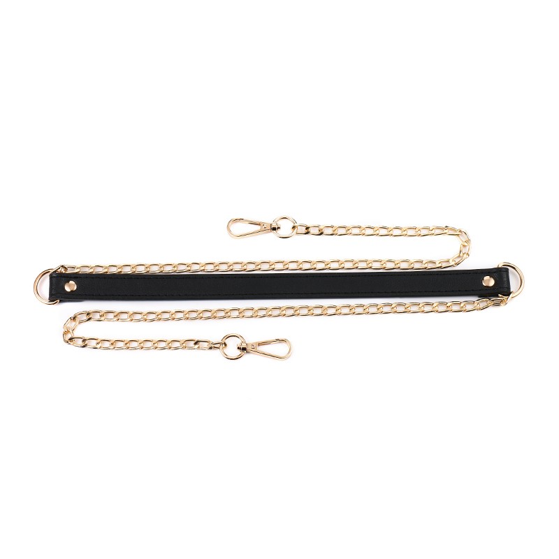 120cm Bag Chain Replacement Metal Chain PU Leather Bag Straps DIY Handbag Handles Shoulder Straps Accessories Bag Handles