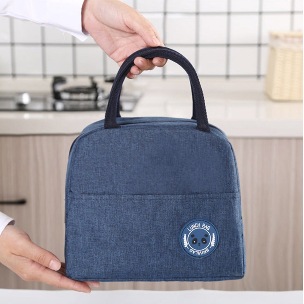 Lunch Bag Thermal Insulated Lunch Box Tote School Office Portable Cooler Bento Pouch Lunch Container Food Storage Bags Handbag