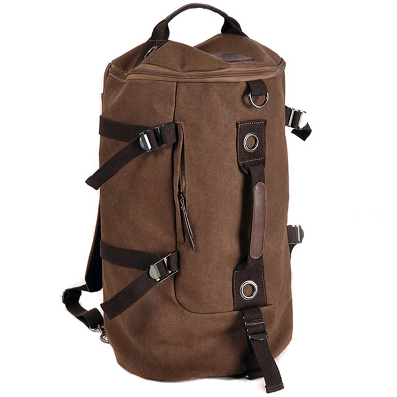 New Men's Canvas Backpack Handbag Sports Backpack Travel Backpack Fashion Leisure Bags Large Capacity Backpack