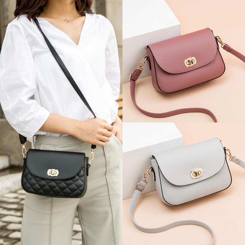 Xierya PU Leather Crossbody Bag New Fashion Ladies Bags Waterproof Business Shoulder Bags Small Purse Cute Pink Clutch Bag