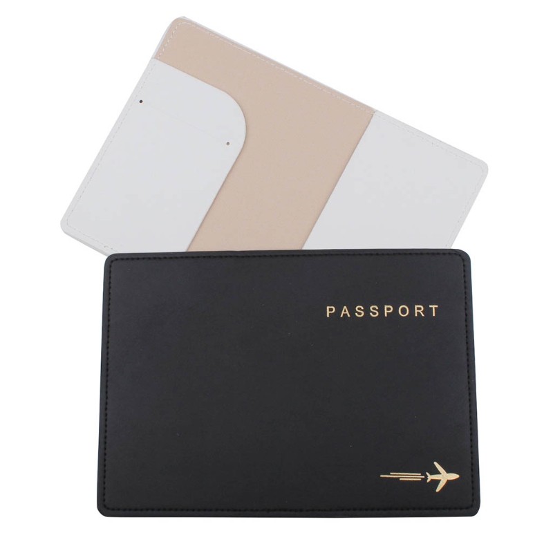 متعددة الوظائف حامل جواز سفر معرف بطاقة الائتمان غطاء بولي Case حافظة جلدية حامي المنظم