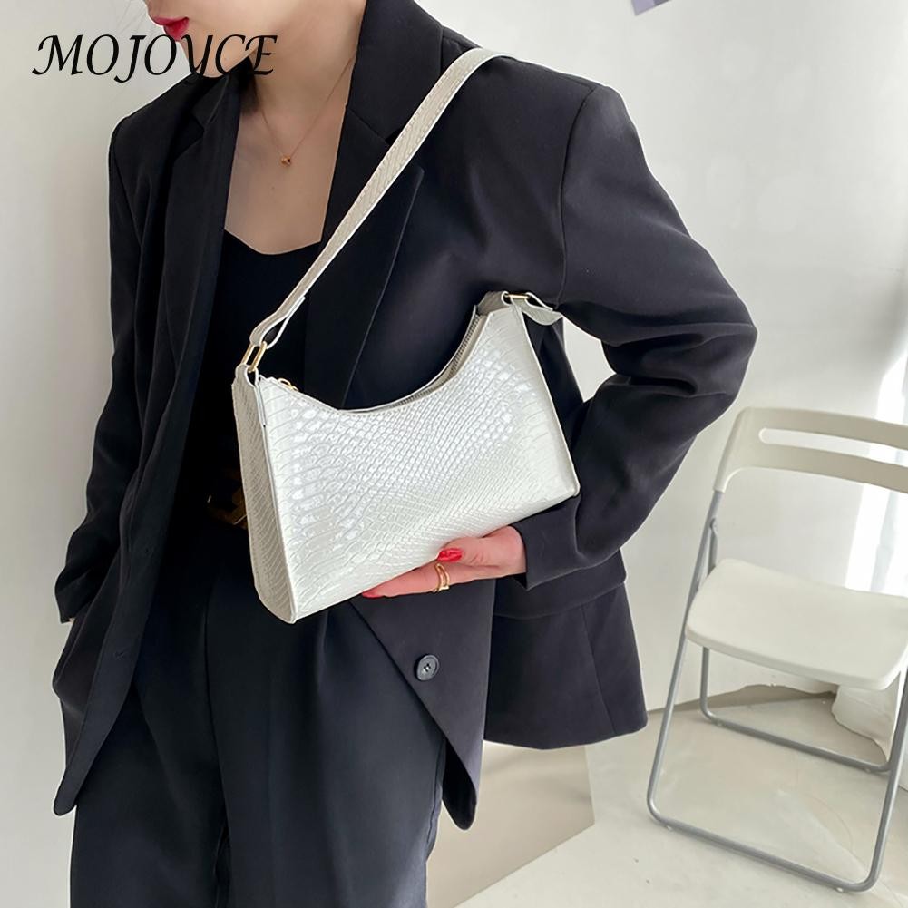 Fashion Snake Print Leather Underarm Shoulder Bags Women Handbag Clutch Quality Luxury Brand Purses Designer Crossbody Bags