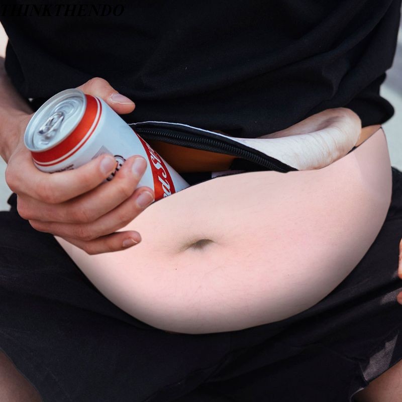 Beer Fanny Pack For Men And Women Daddy Fanny Pack New Design Hairy Belly