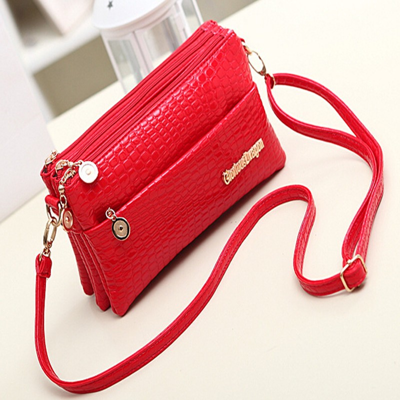 New Fashion Crocodile Crossbody Shoulder Bag Women Messenger Bags For Women New Handbag Small Bag SH15