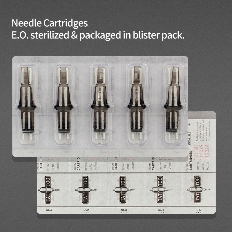 Tattoo Cartridge Needles RL RS RM M1 Disposable Sterilize Safety Tattoo Needle For Control Cartridge Machines