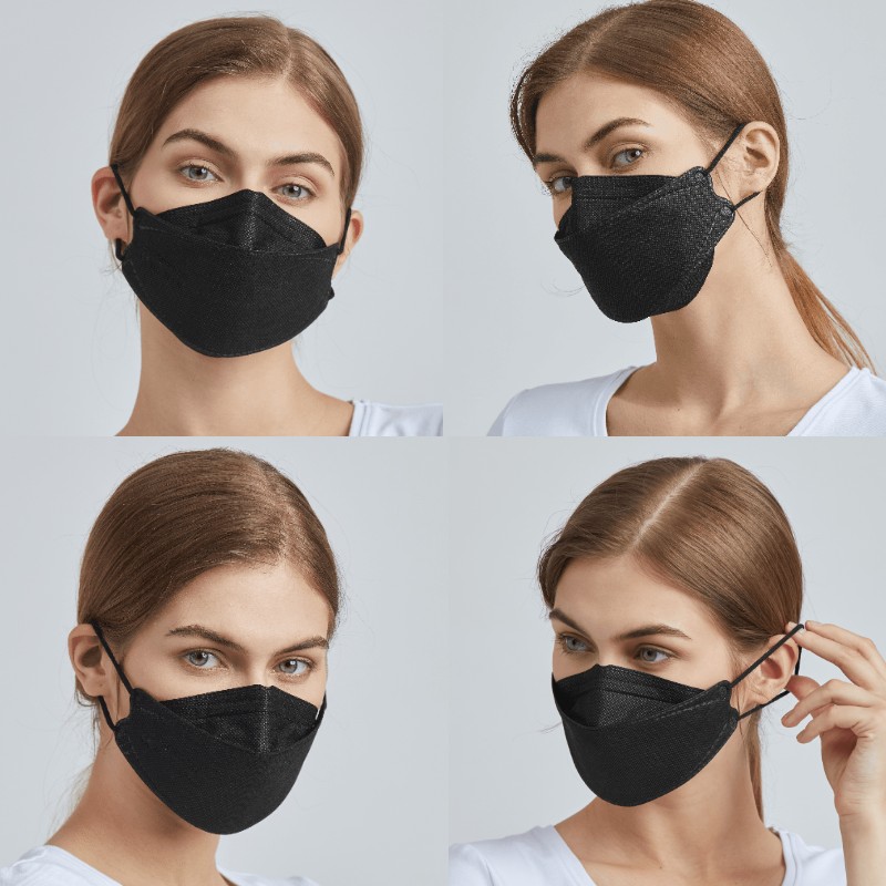 10-100pcs Black KN95 Fish Masks FPP2 Approved Morandi Mascarillas FP2 Adult ffp2fan 4 Layers Masks KN 95 Masque FFP2 Certified