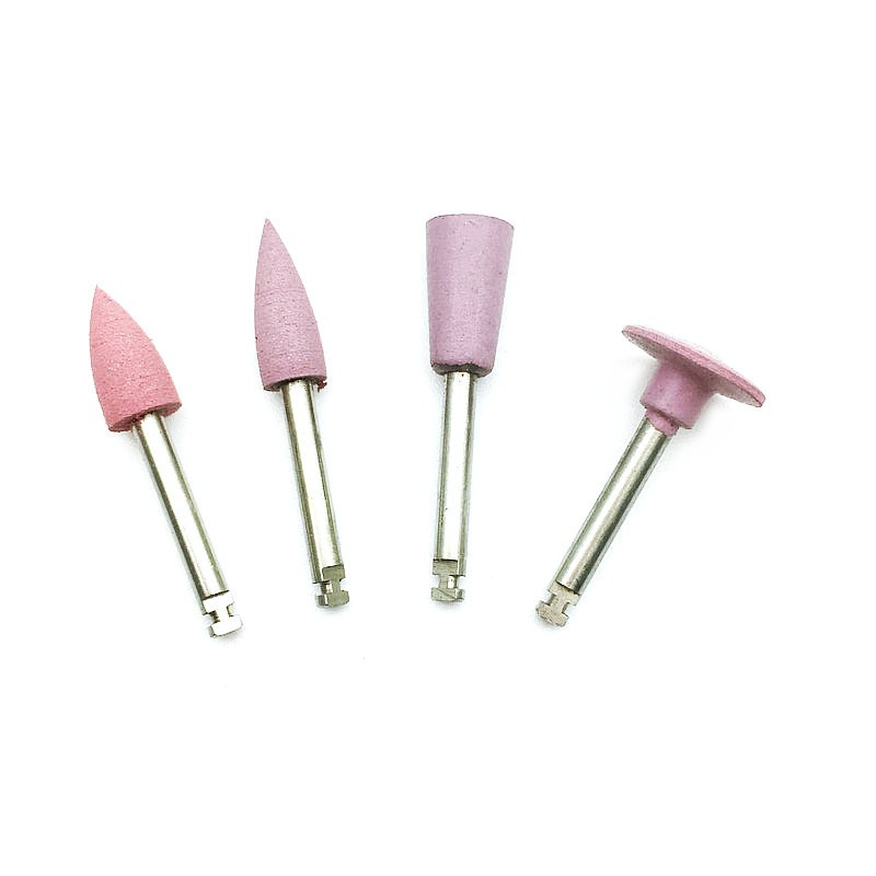 4pcs Combination RA Grinding Heads Dental Polishing Teeth Polishing Tool for Low Speed ​​Teeth Polishing Machine Whitening Product