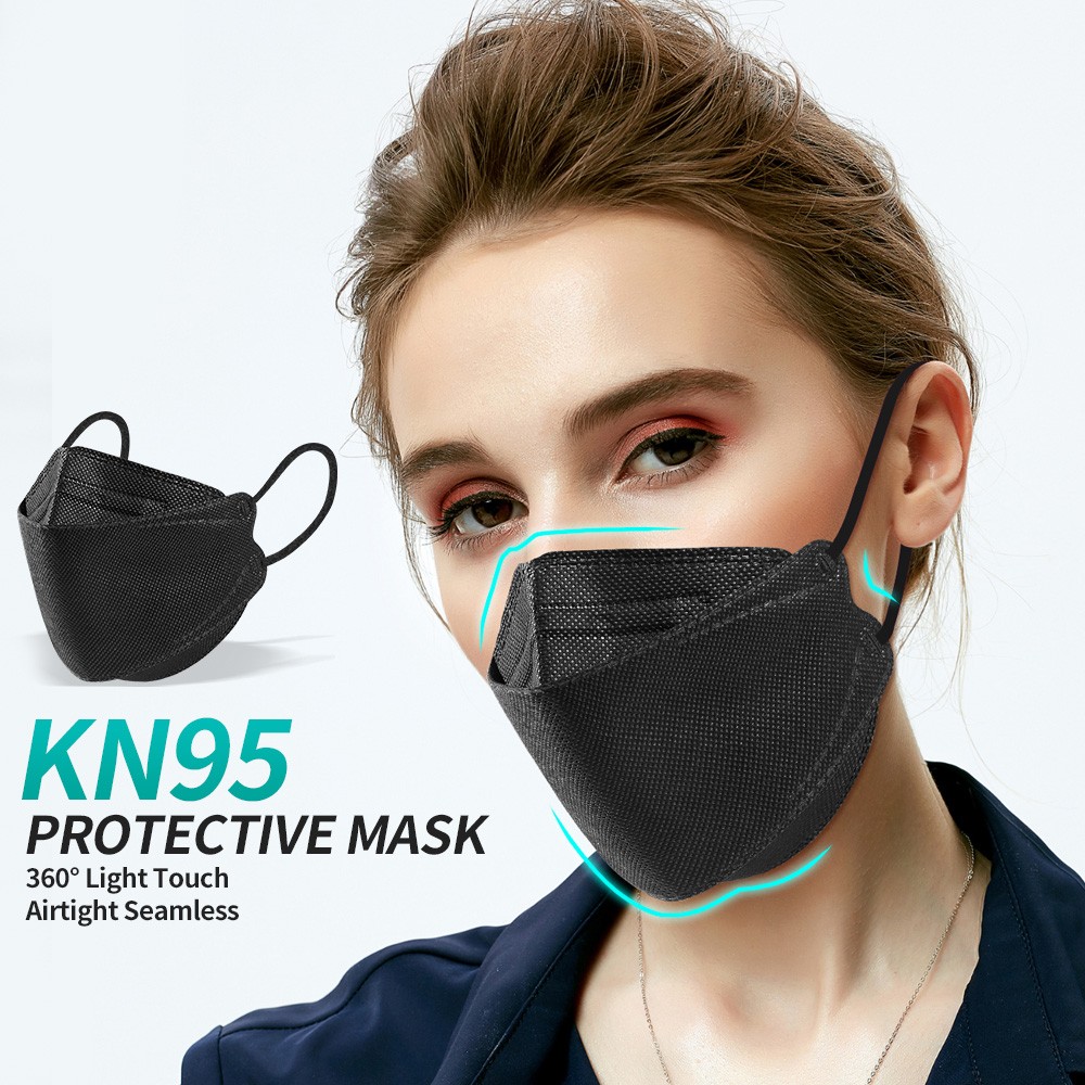 FFP2 Mascarillas إسبانيا 10-100 قطعة FPP2 قناع السمك KN 95 4 طبقات الأسماك FP2 أقنعة الوجه الملونة ffp2fan الكورية KN95 قناع الكبار